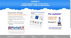 Desktop Screenshot of googe.it